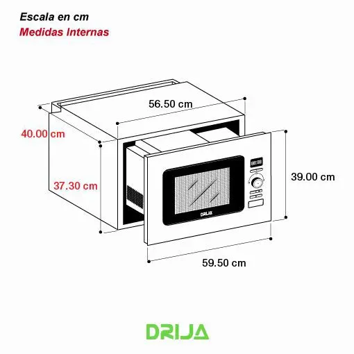 Horno Microondas  Napoli 25L