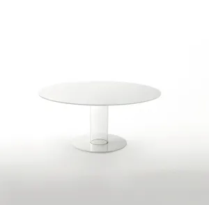 Hub High Glass Table