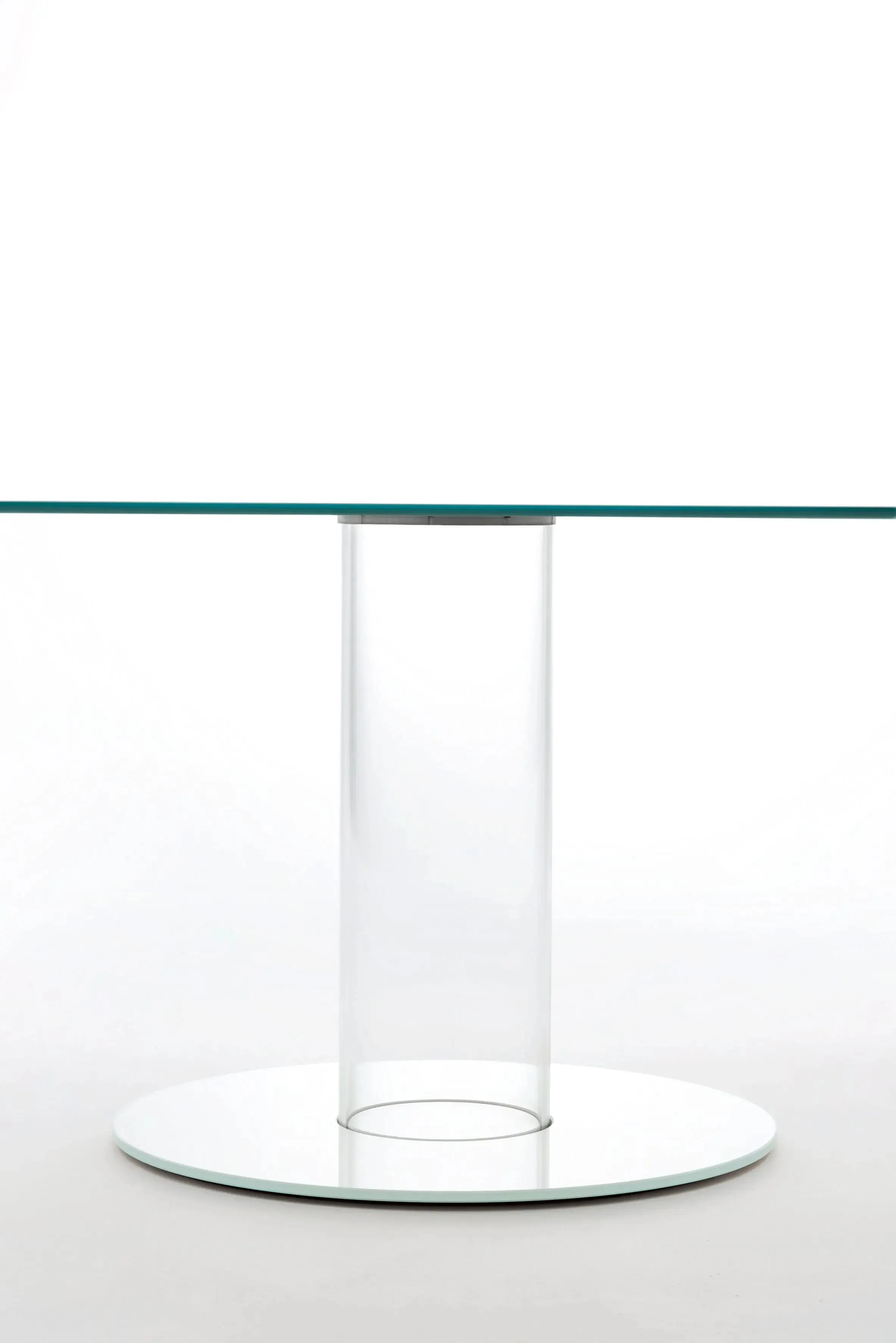 Hub High Glass Table