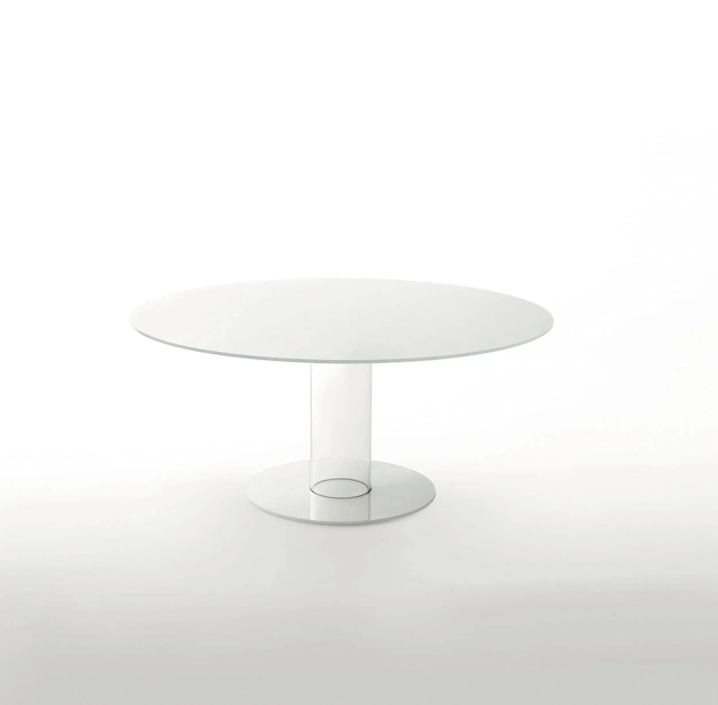 Hub High Glass Table