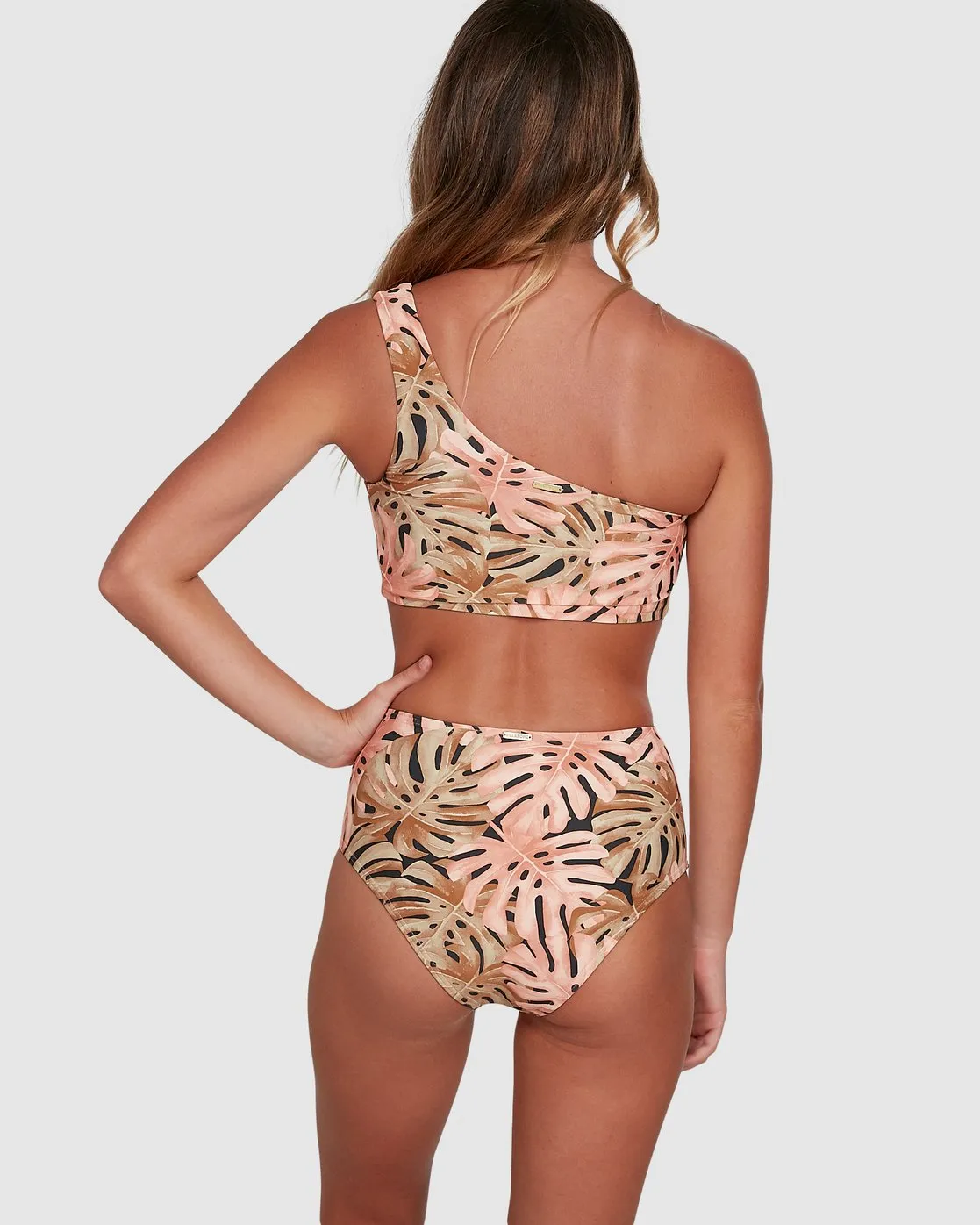 Hula Palm Hi Retro Bikini Bottom