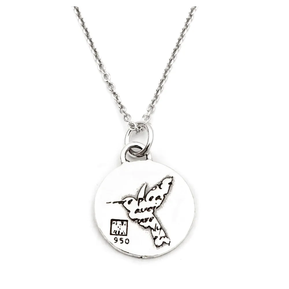 Hummingbird Necklace (Pleasure)-D81SM