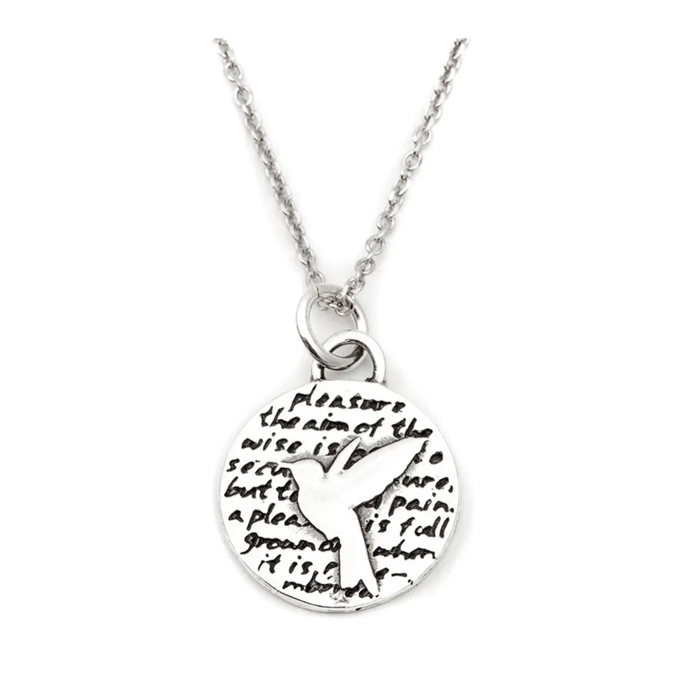 Hummingbird Necklace (Pleasure)-D81SM