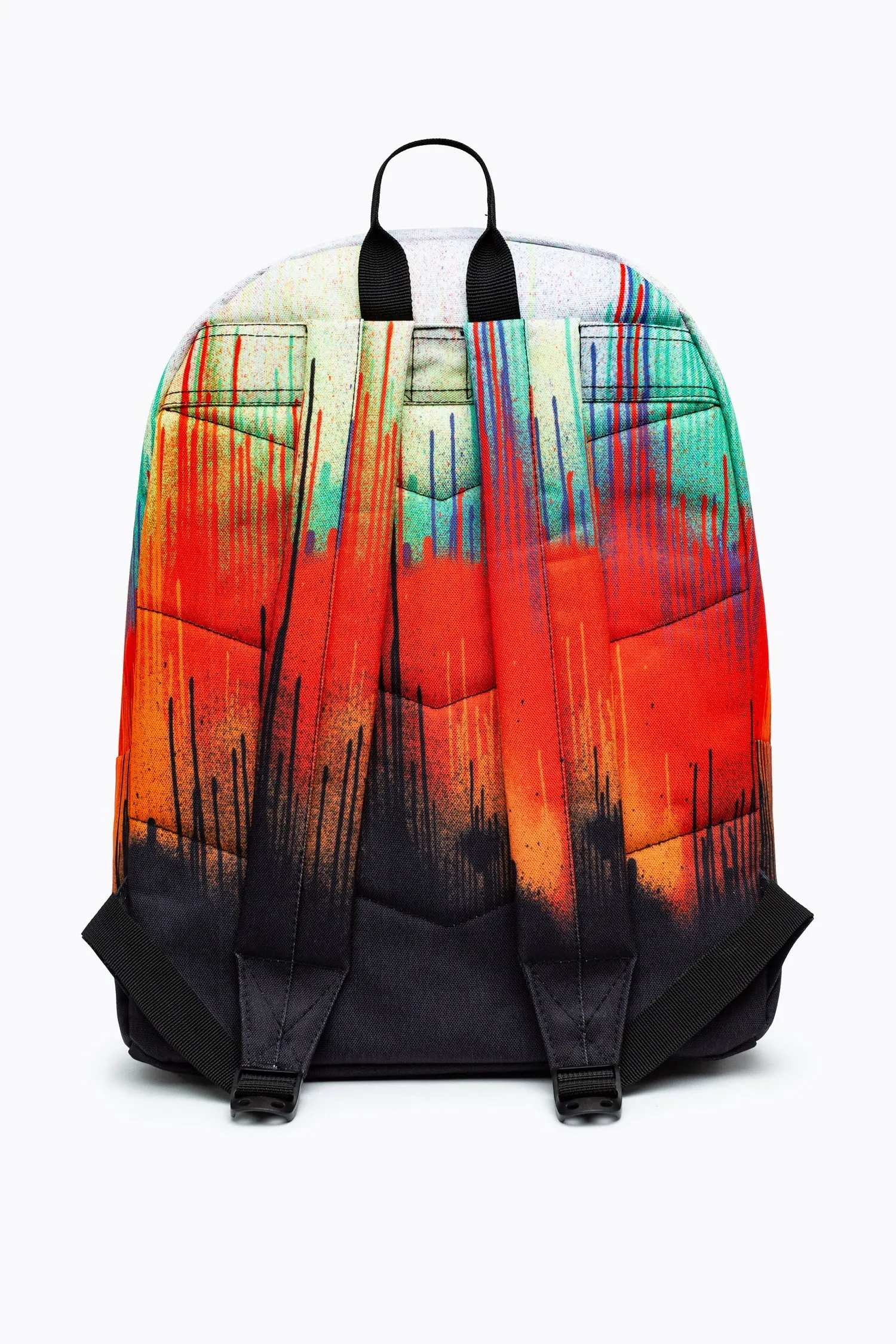 Hype Red Multi Drip Backpack Zumh615