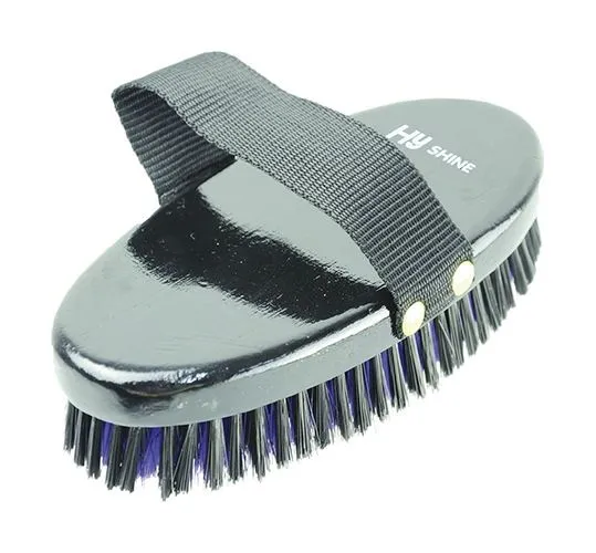 HySHINE Wooden Body Brush