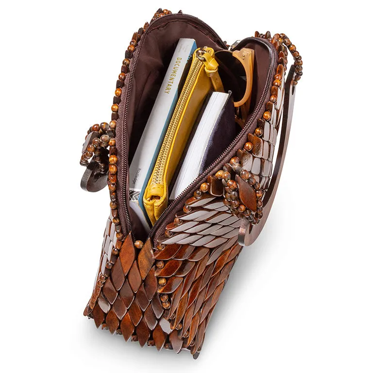 Ibiza Handbag - Dark Walnut