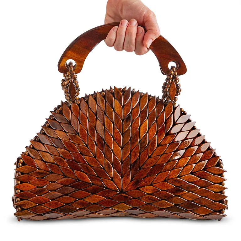 Ibiza Handbag - Dark Walnut