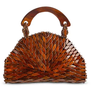 Ibiza Handbag - Dark Walnut