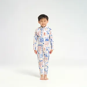 Infant Sunrise LS Swim Zip Suit