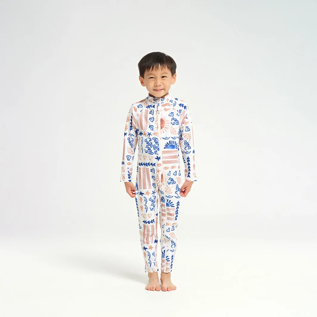 Infant Sunrise LS Swim Zip Suit