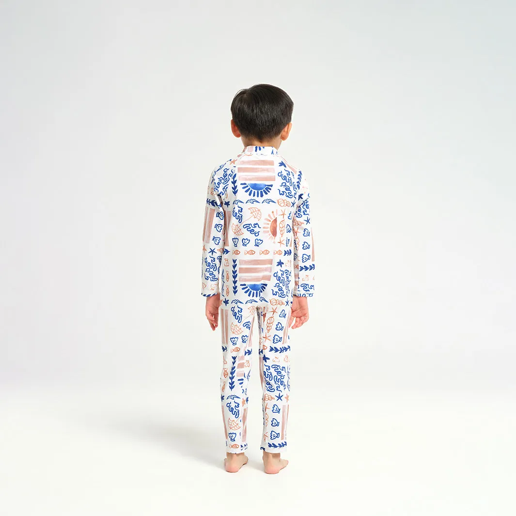 Infant Sunrise LS Swim Zip Suit