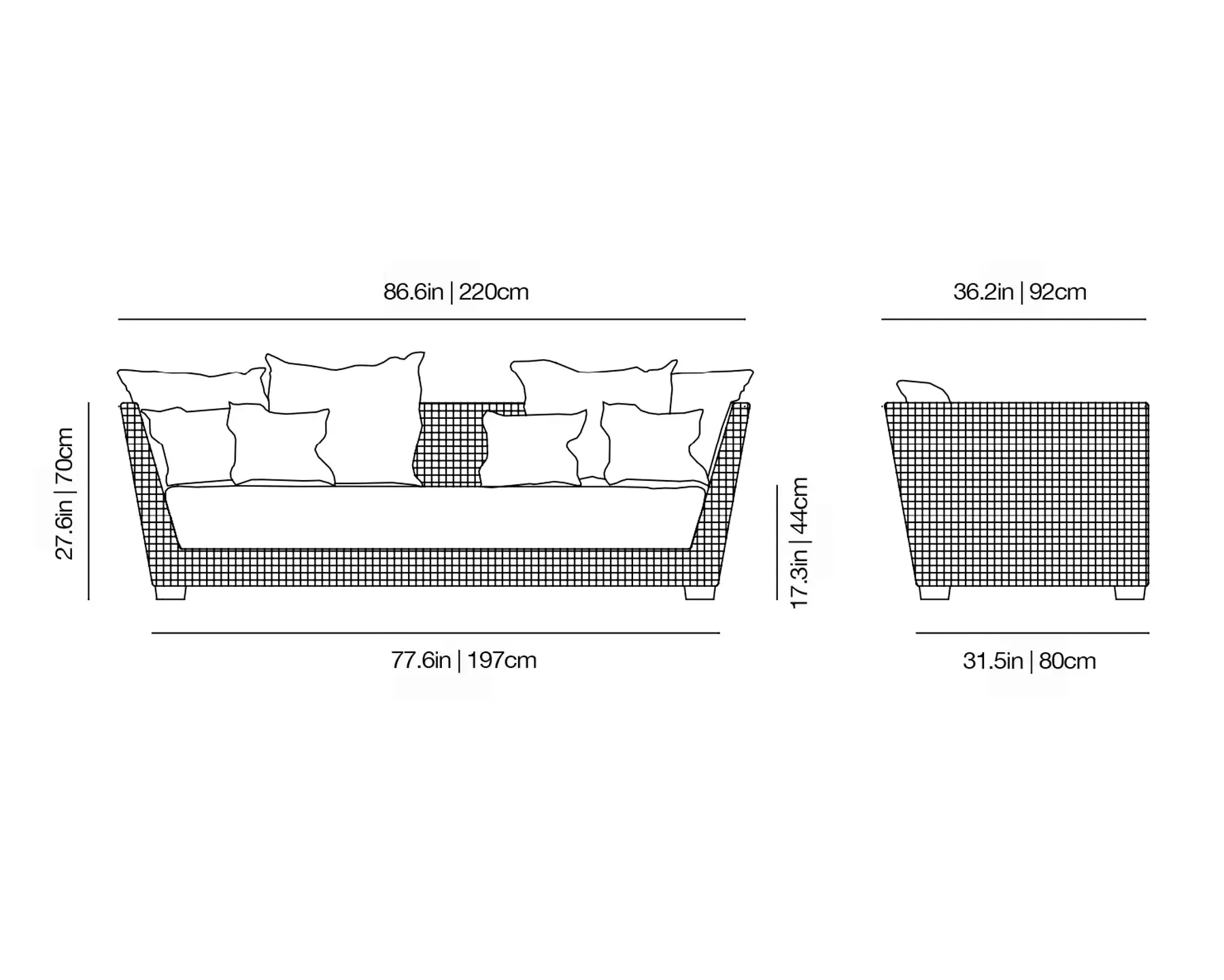 InOut 503 Sofa