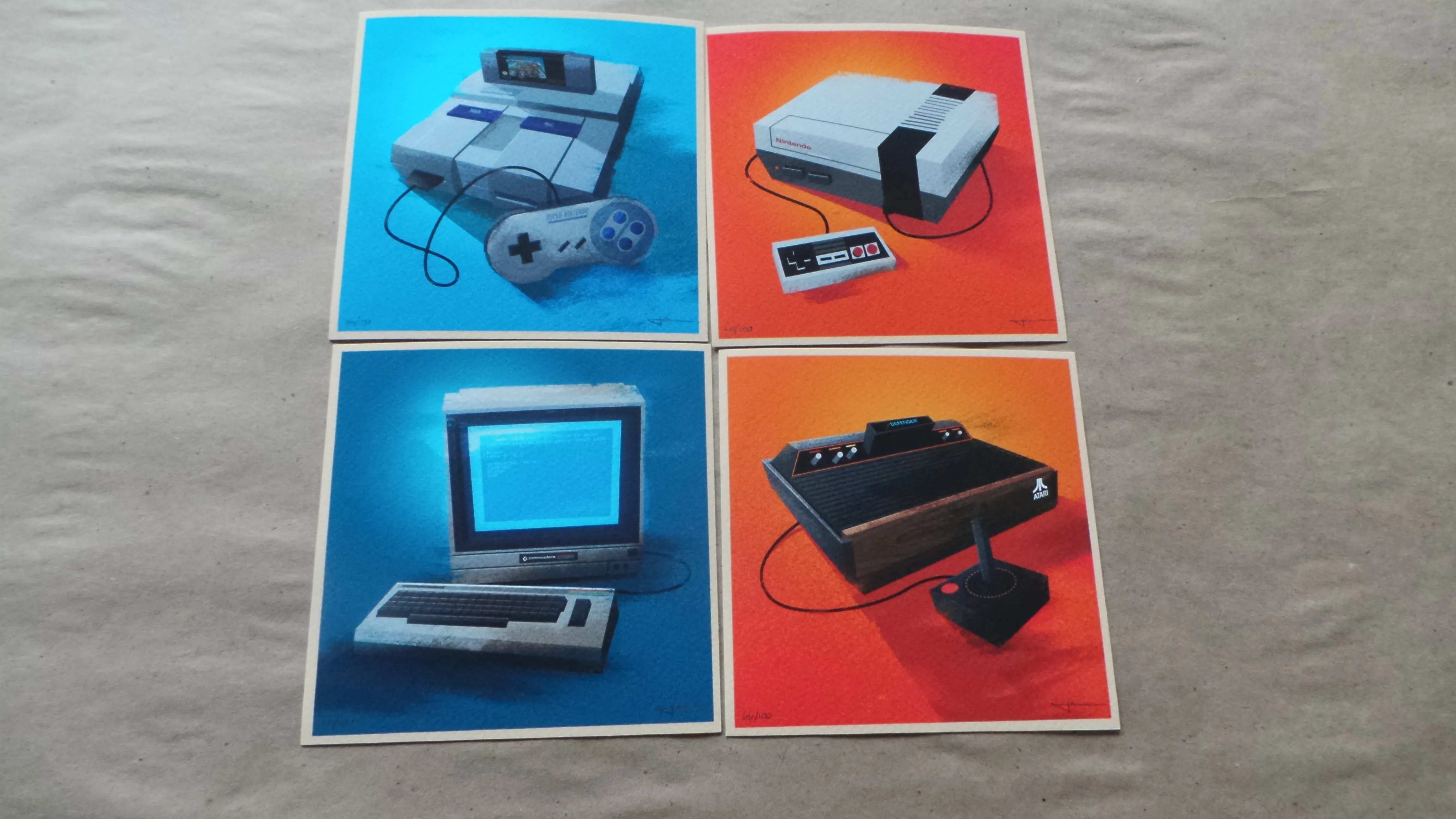 James White, Console Series Prints Collection, 2014 S/N'd xx/100