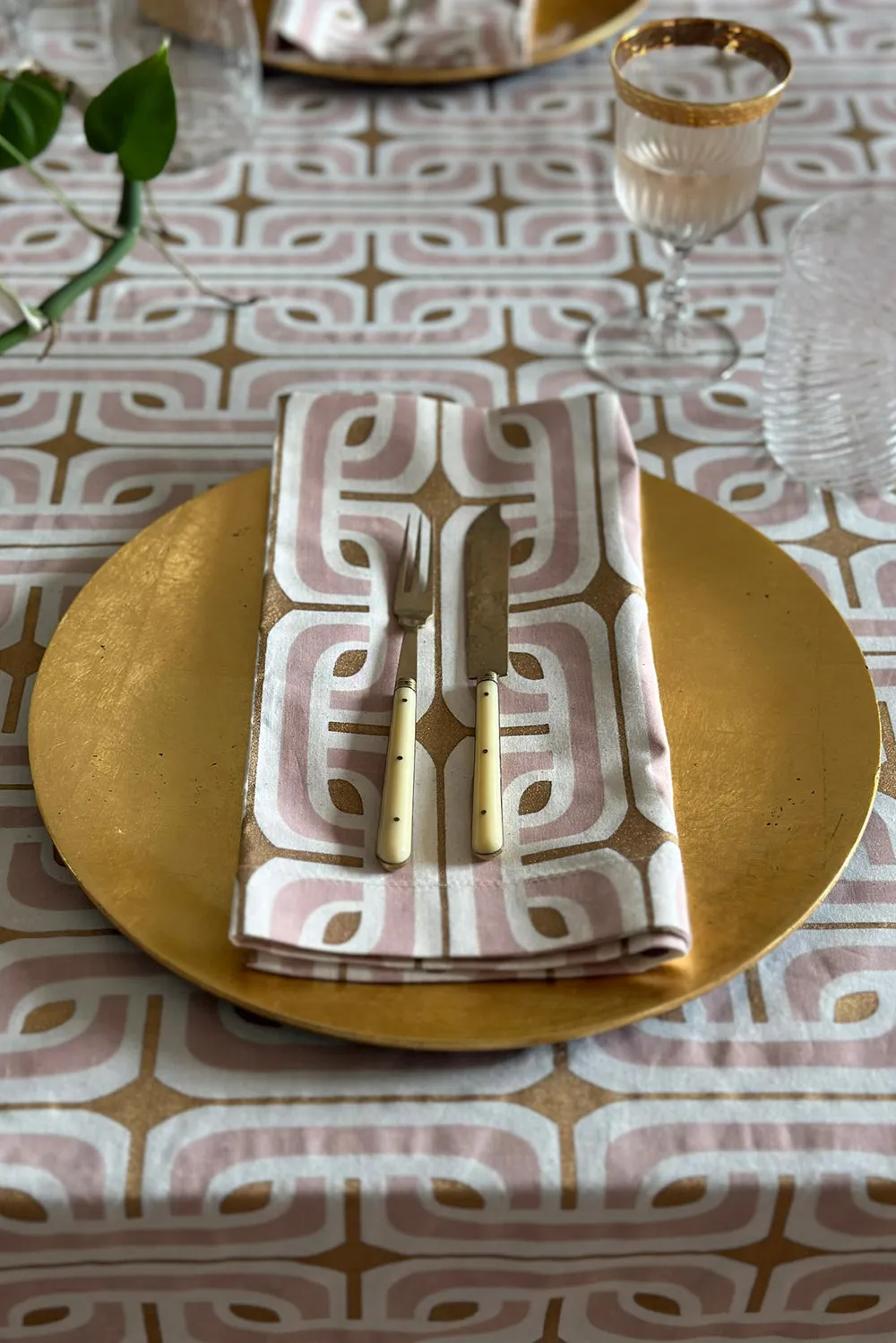 Japanese Gilt Lacquered Wood Service Plate