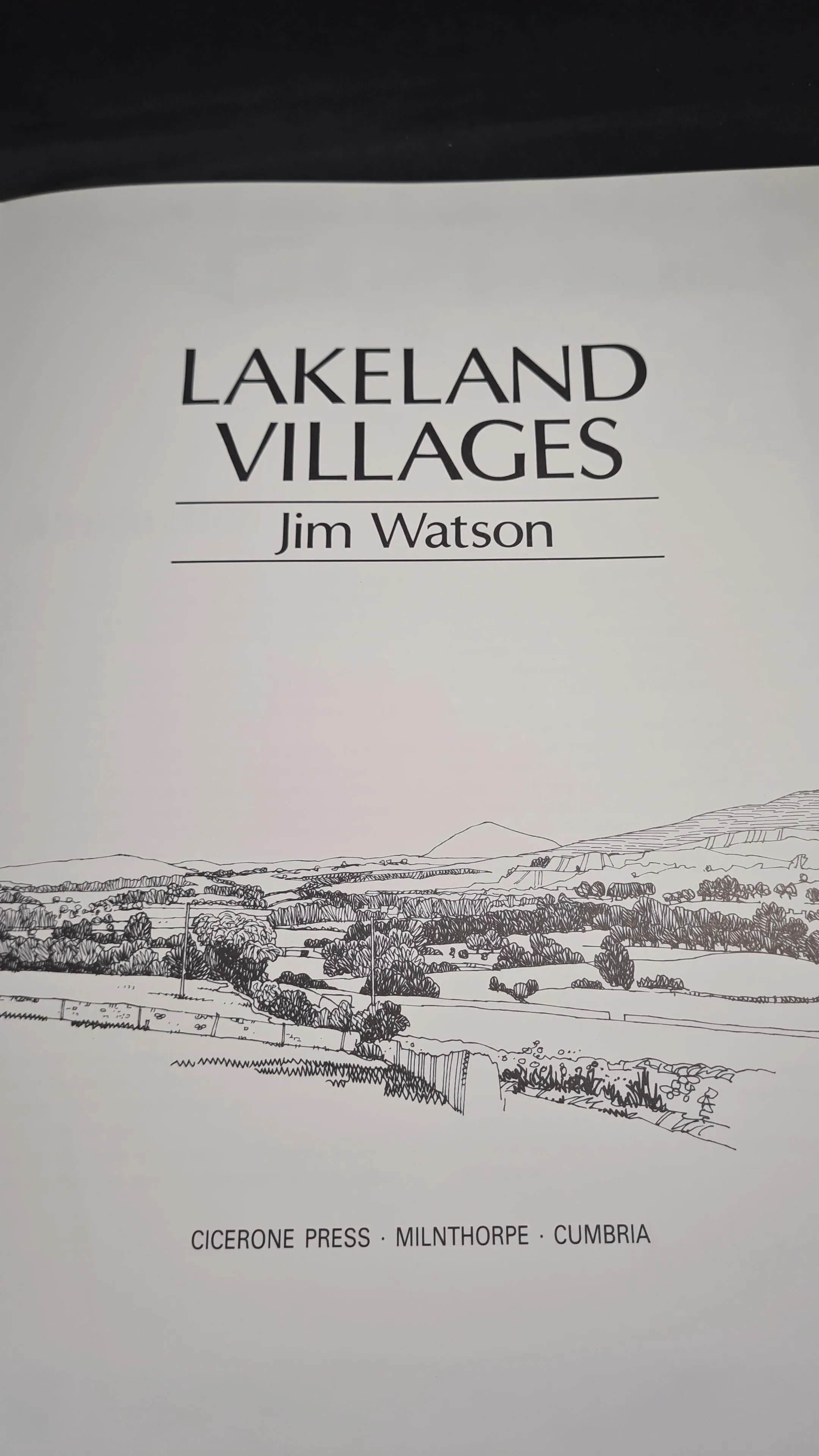 Jim Watson - Lakeland Villages, Cicerone Press, no date