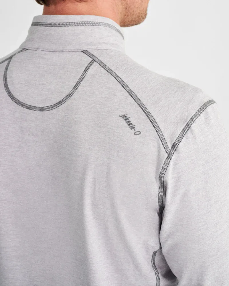 Johnnie O - Cade Prep-Formance Heathered Knit Jacket - Seal