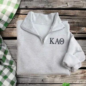 Kappa Alpha Theta Qzip Sweatshirt