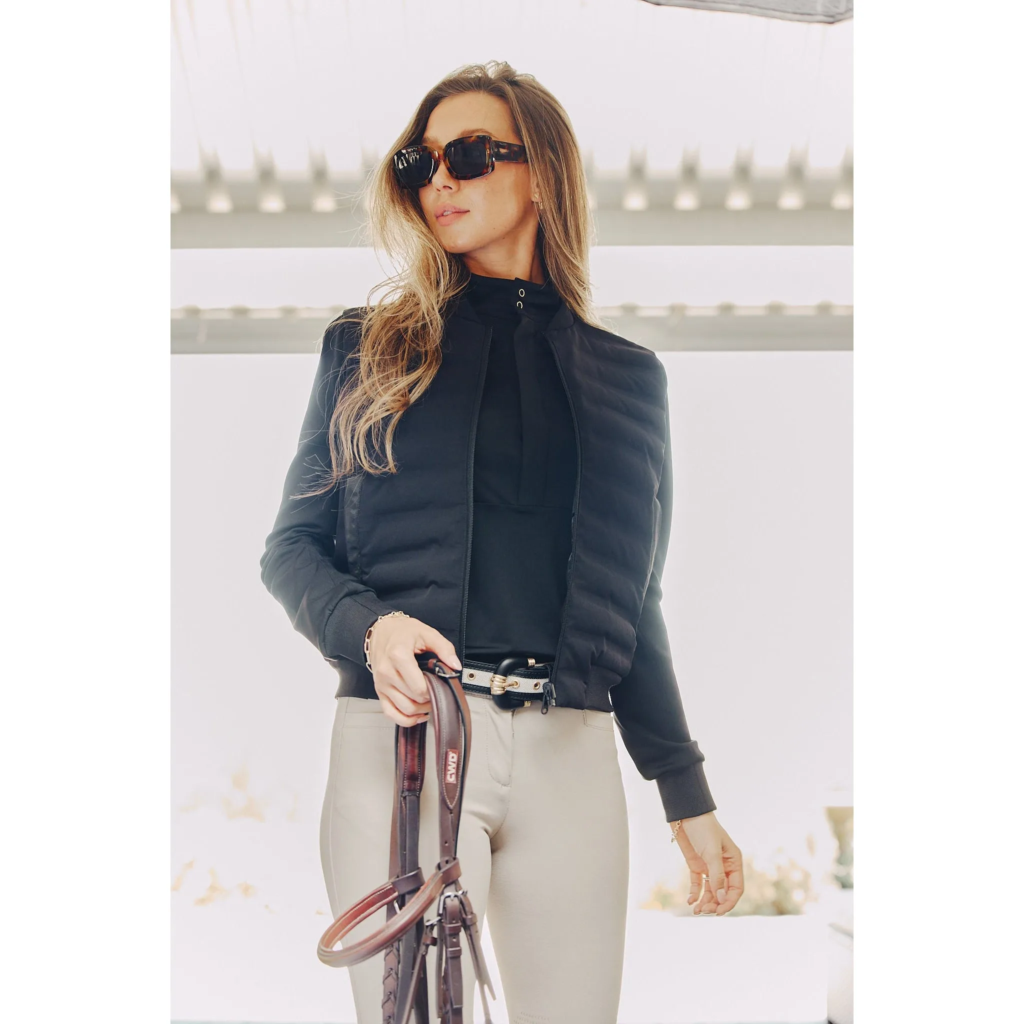 Katie | Zip Up | Noir