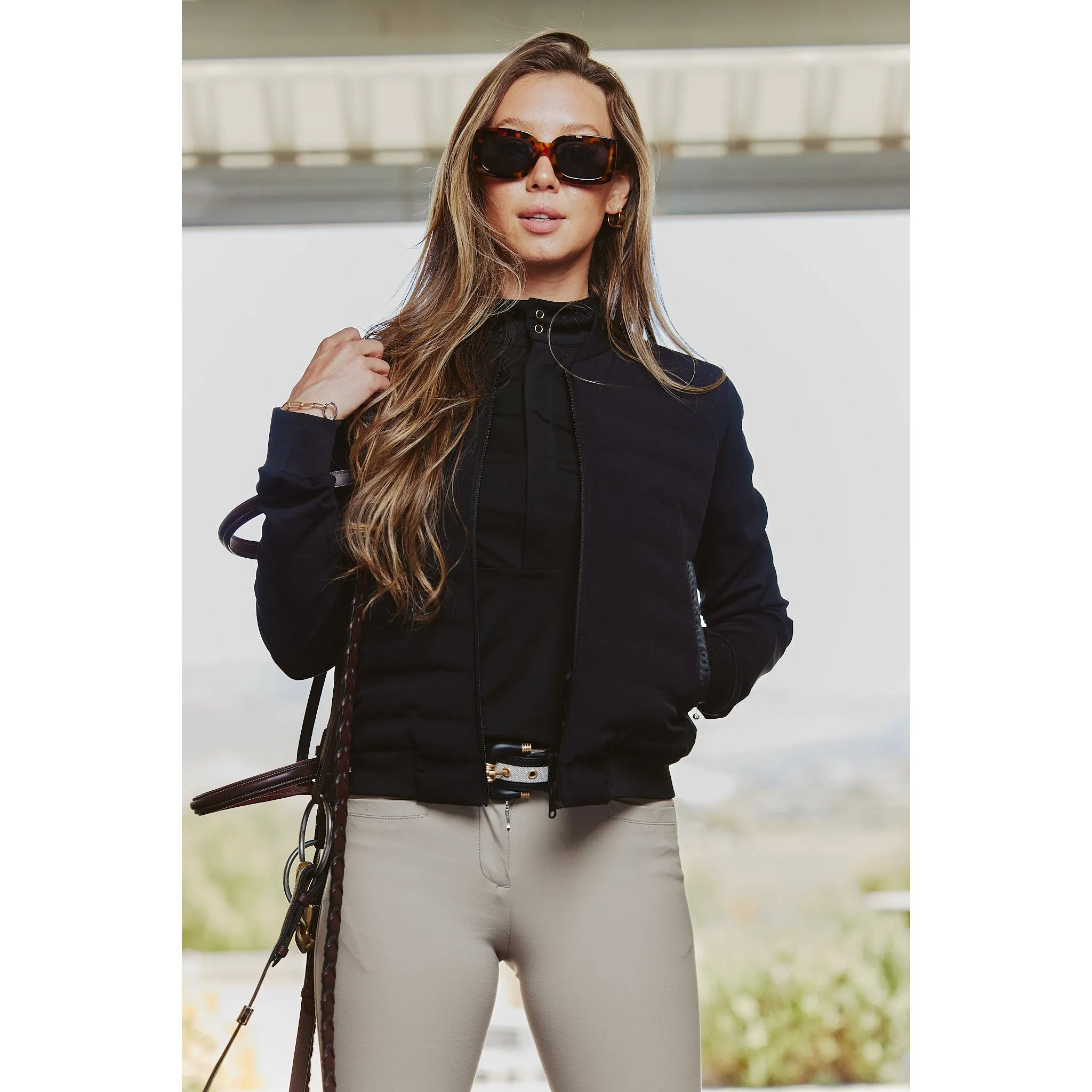 Katie | Zip Up | Noir