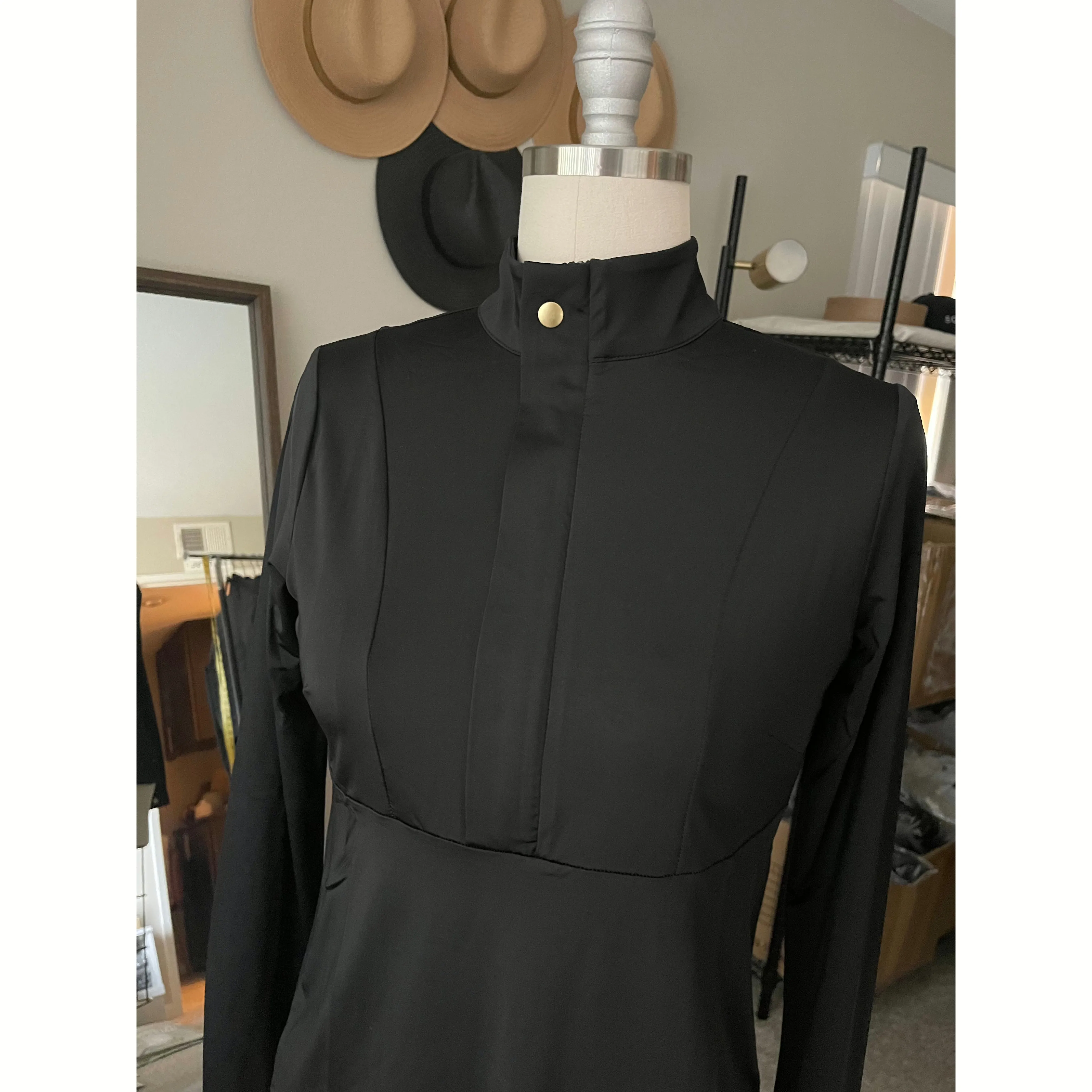 Katie | Zip Up | Noir