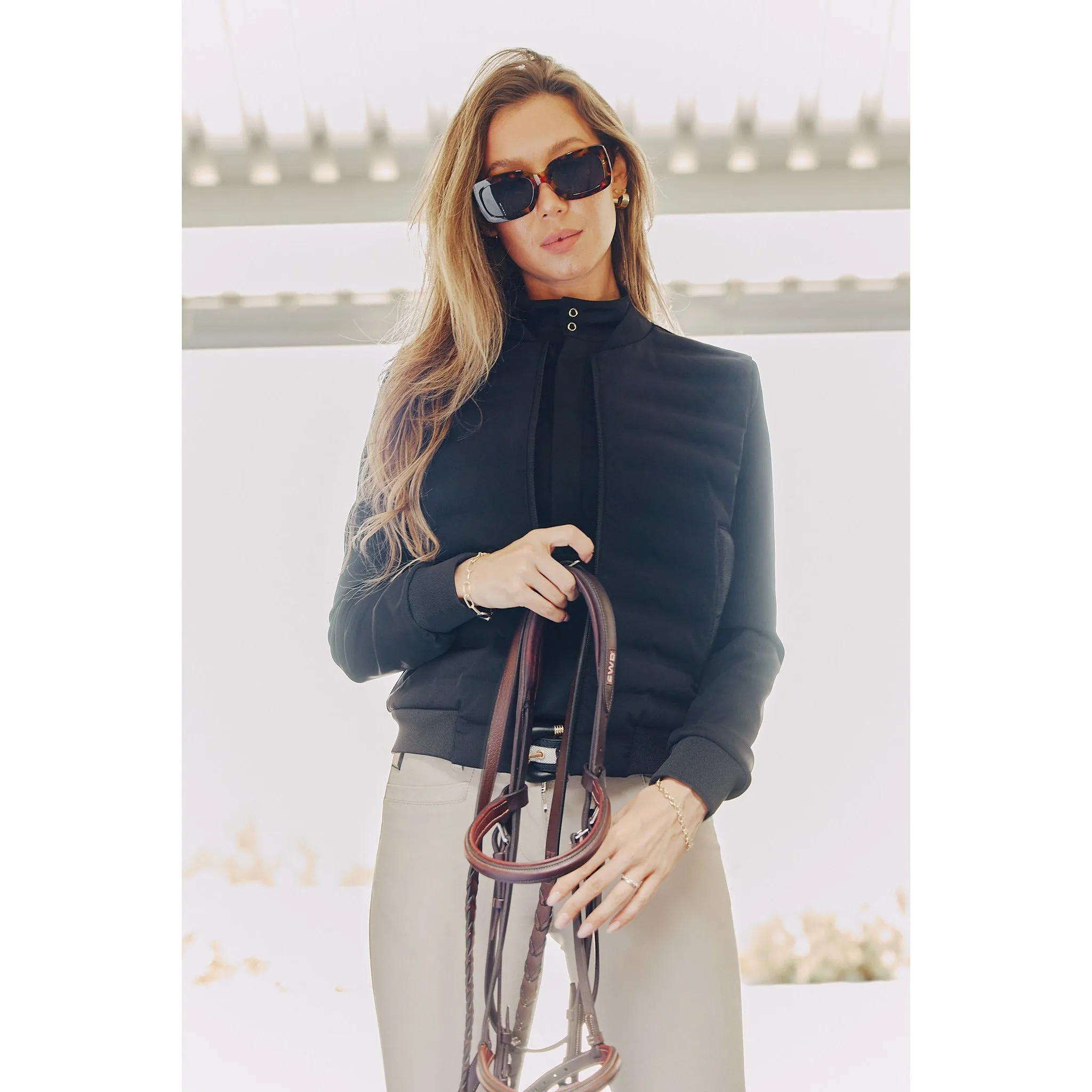 Katie | Zip Up | Noir