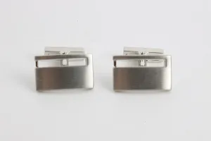 Kenneth Cole Brushed Nickel Cuff Links (11.81g.)