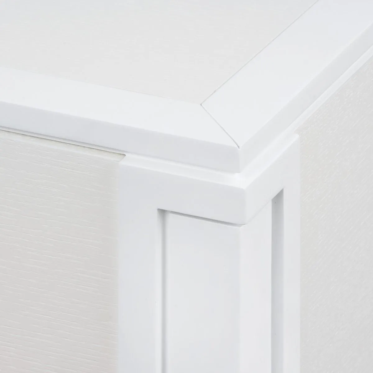 Kingston 3-Drawer End Table / Soft White