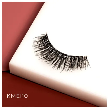 Kiss Envy Matte 3D Invisible Band Eyelashes: Elevate Your Lash Game- KMEI10