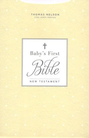 KJV Baby's First New Testament - White