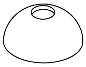 KOHLER K-1000110-AF Skirt, Handle, Vas