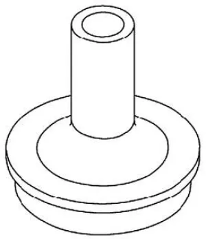 KOHLER K-1013799-CP Base, Handle