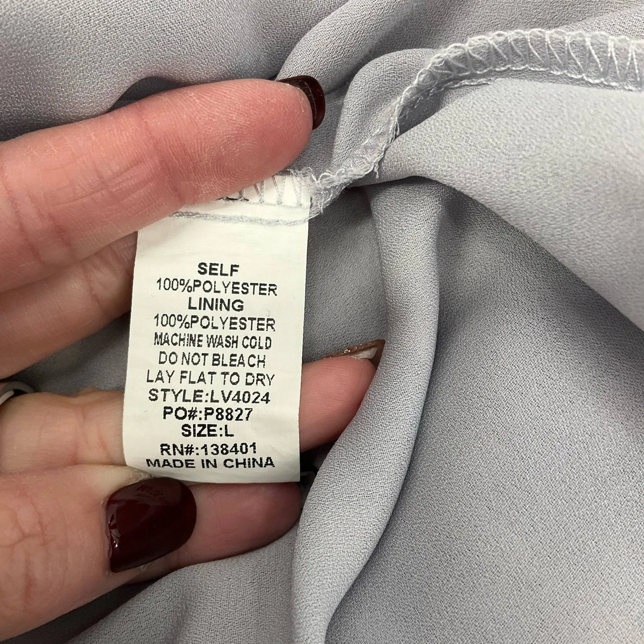 L Love Top Size Large