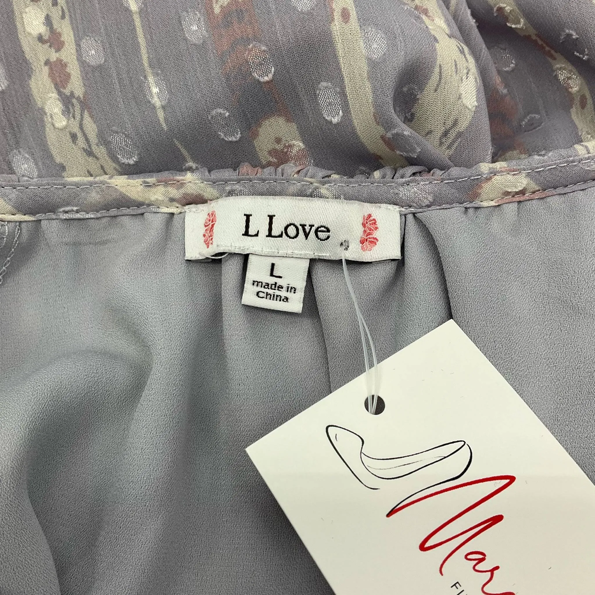 L Love Top Size Large