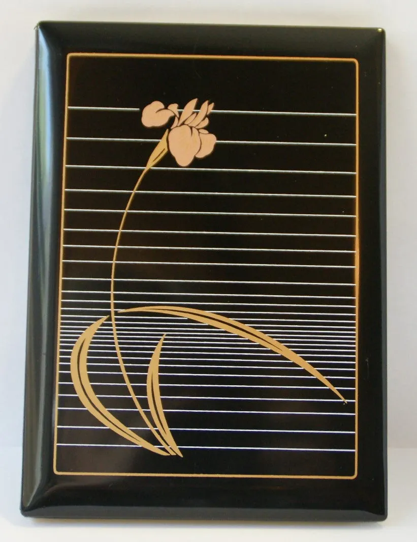 Lacquered Address Book, Iris