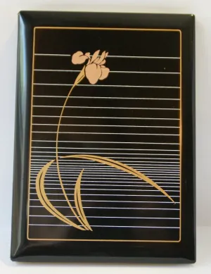 Lacquered Address Book, Iris