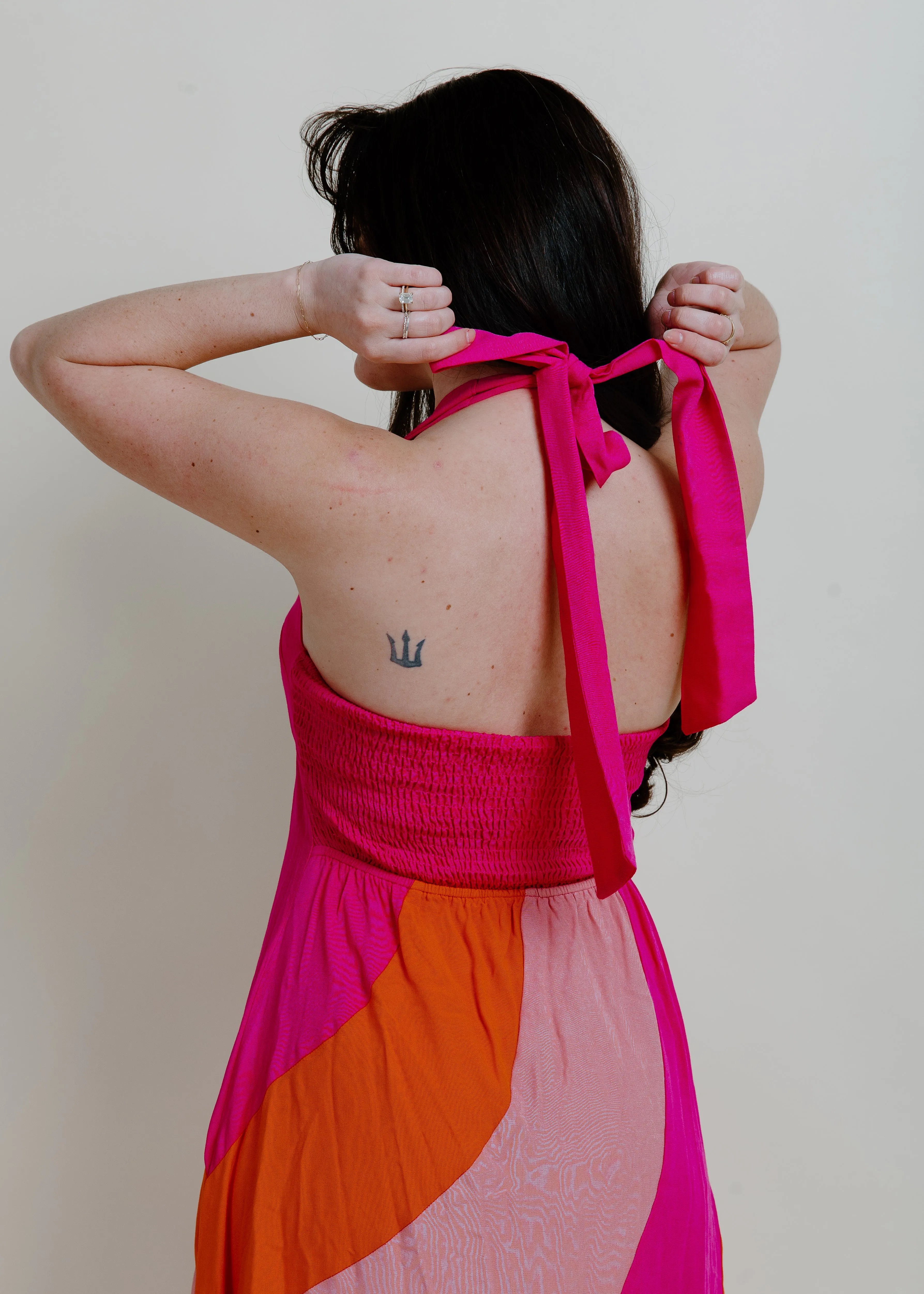 Laguna Beach Colorblock Maxi Dress