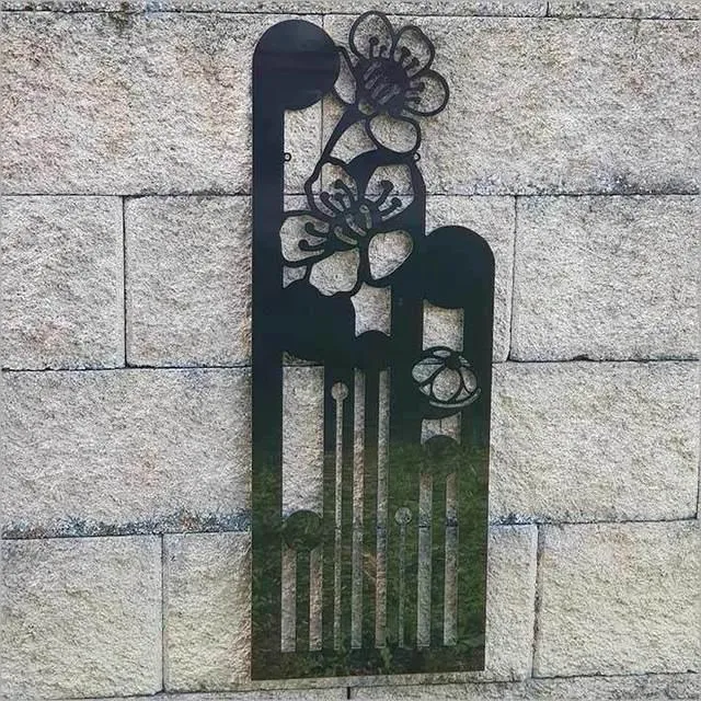 Large NZ Koru and Manuka Panel
