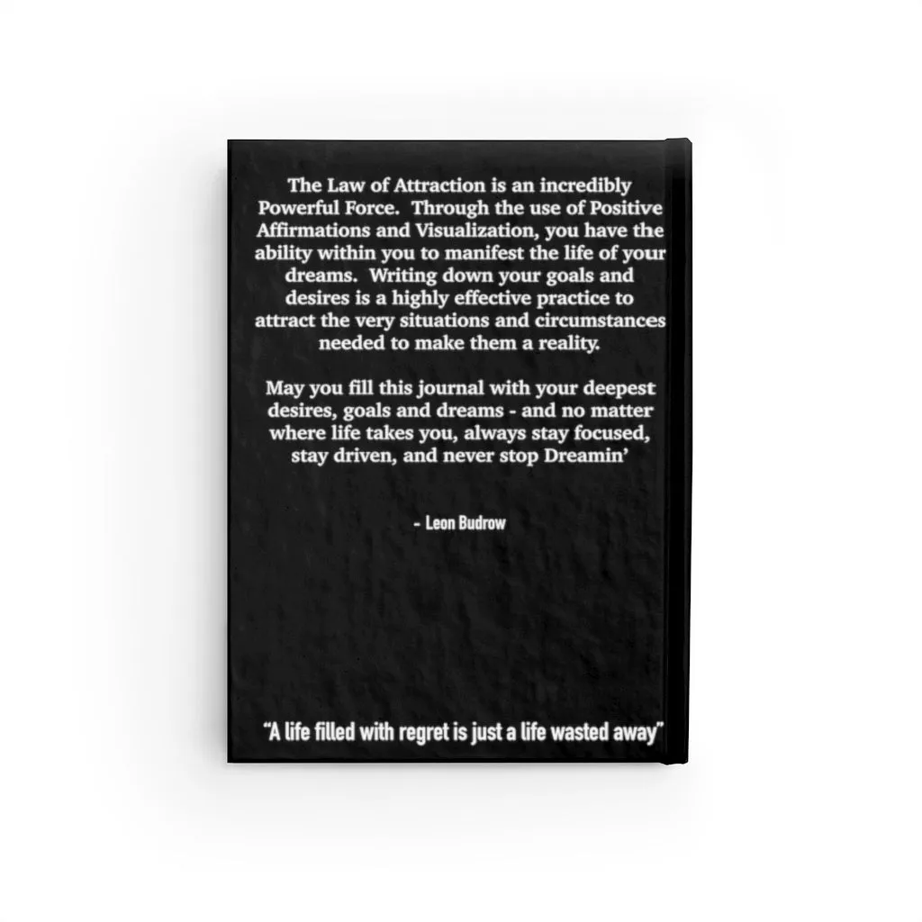 Leon Budrow - Dream Journal | Goal Planner