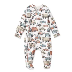 Let's Ride Bamboo Zipper Romper