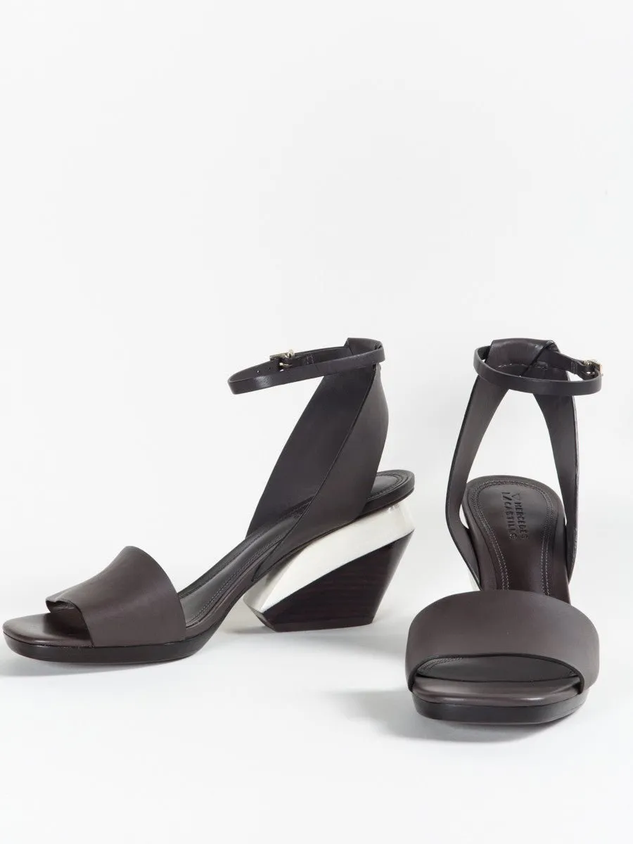 leyna colorblock heel