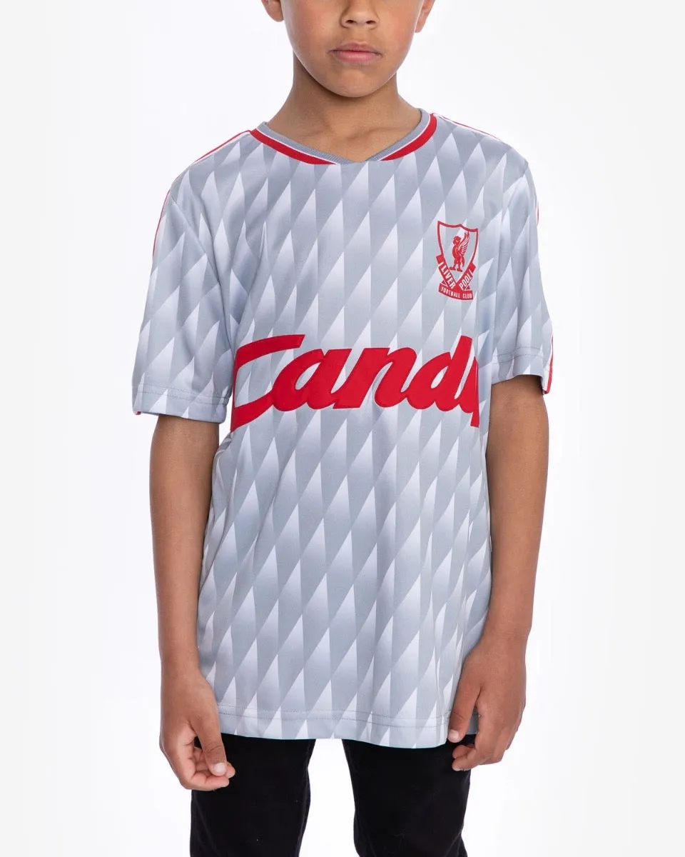 LFC Retro Junior Candy 89-91 Away Shirt