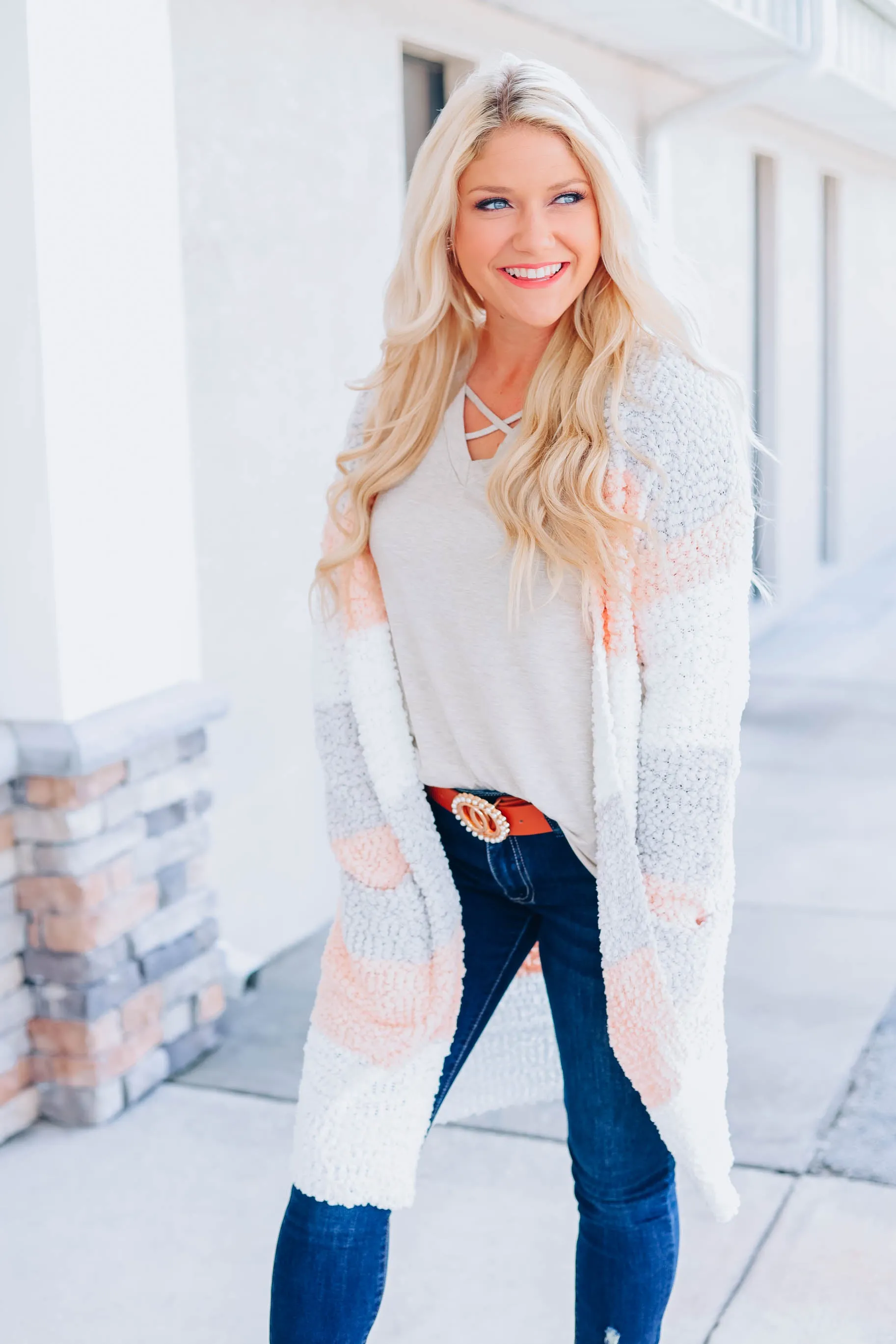 Lie To Me Colorblock Cardigan