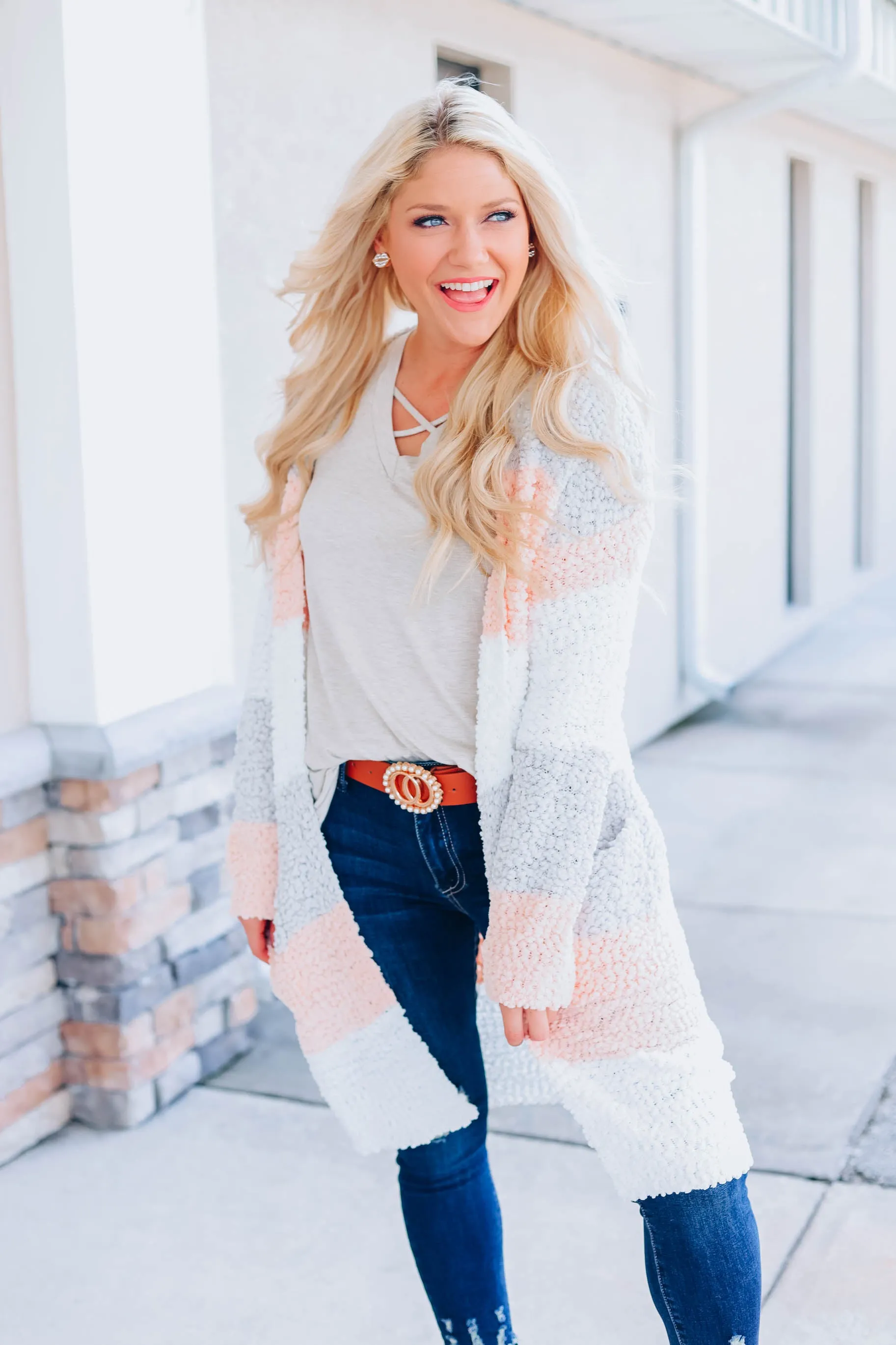 Lie To Me Colorblock Cardigan