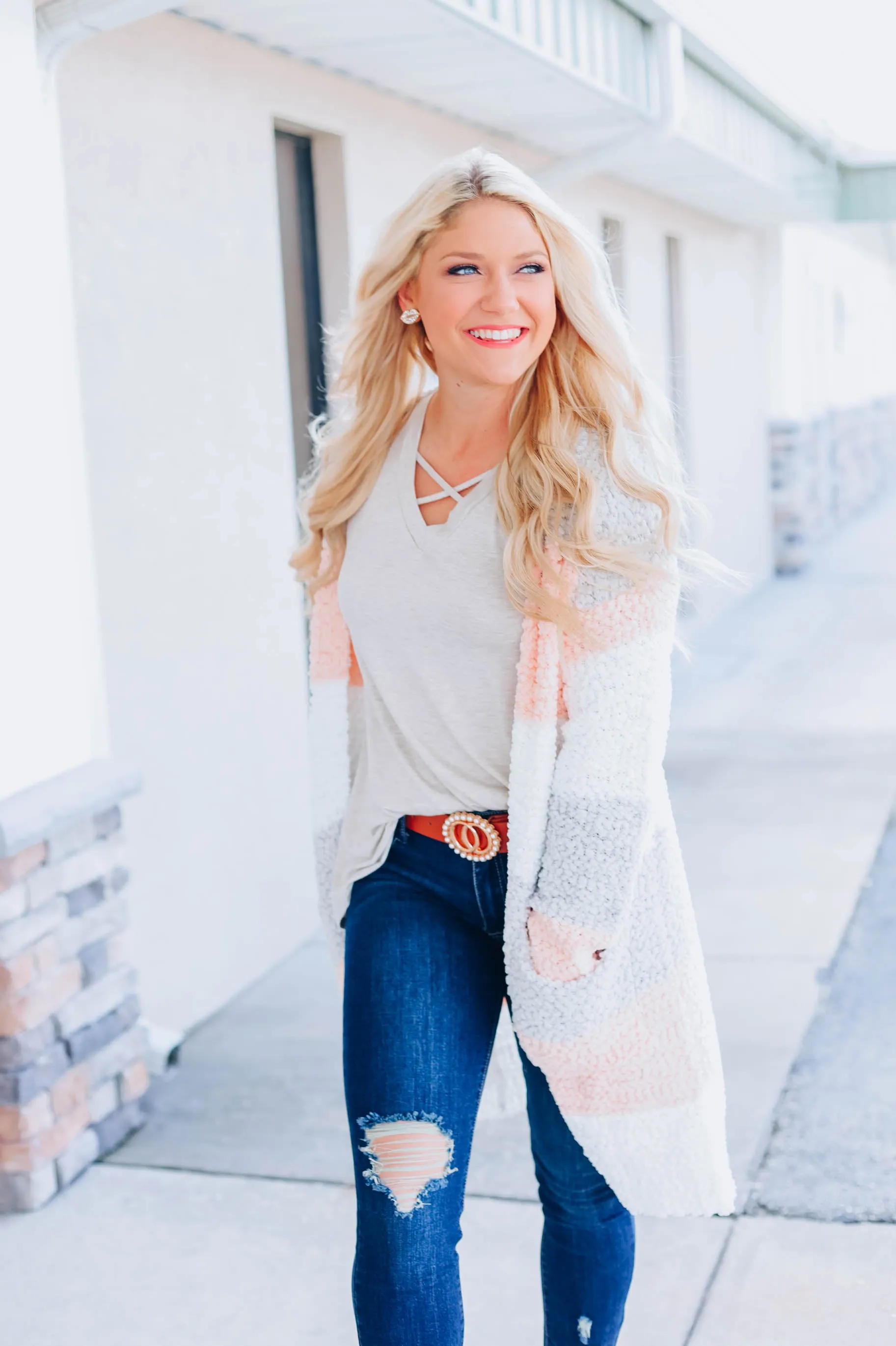 Lie To Me Colorblock Cardigan