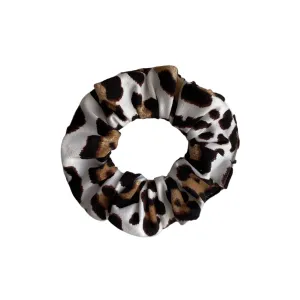 Light Leopard Matte Scrunchie