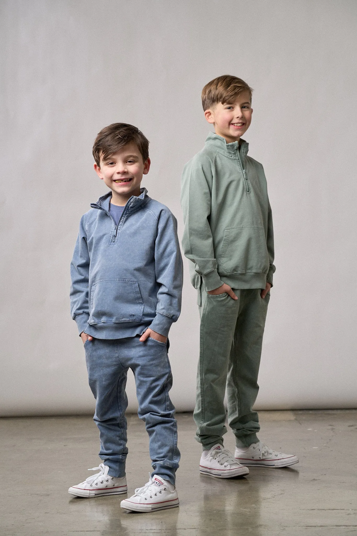 Little Bipsy Quarter Zip Hoodie