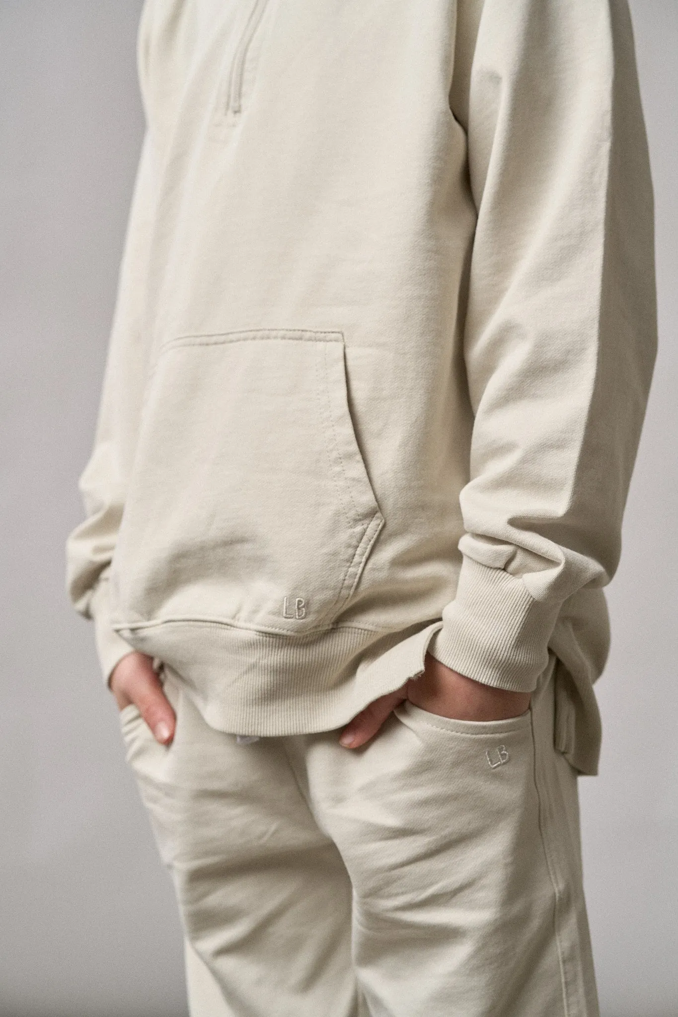Little Bipsy Quarter Zip Hoodie