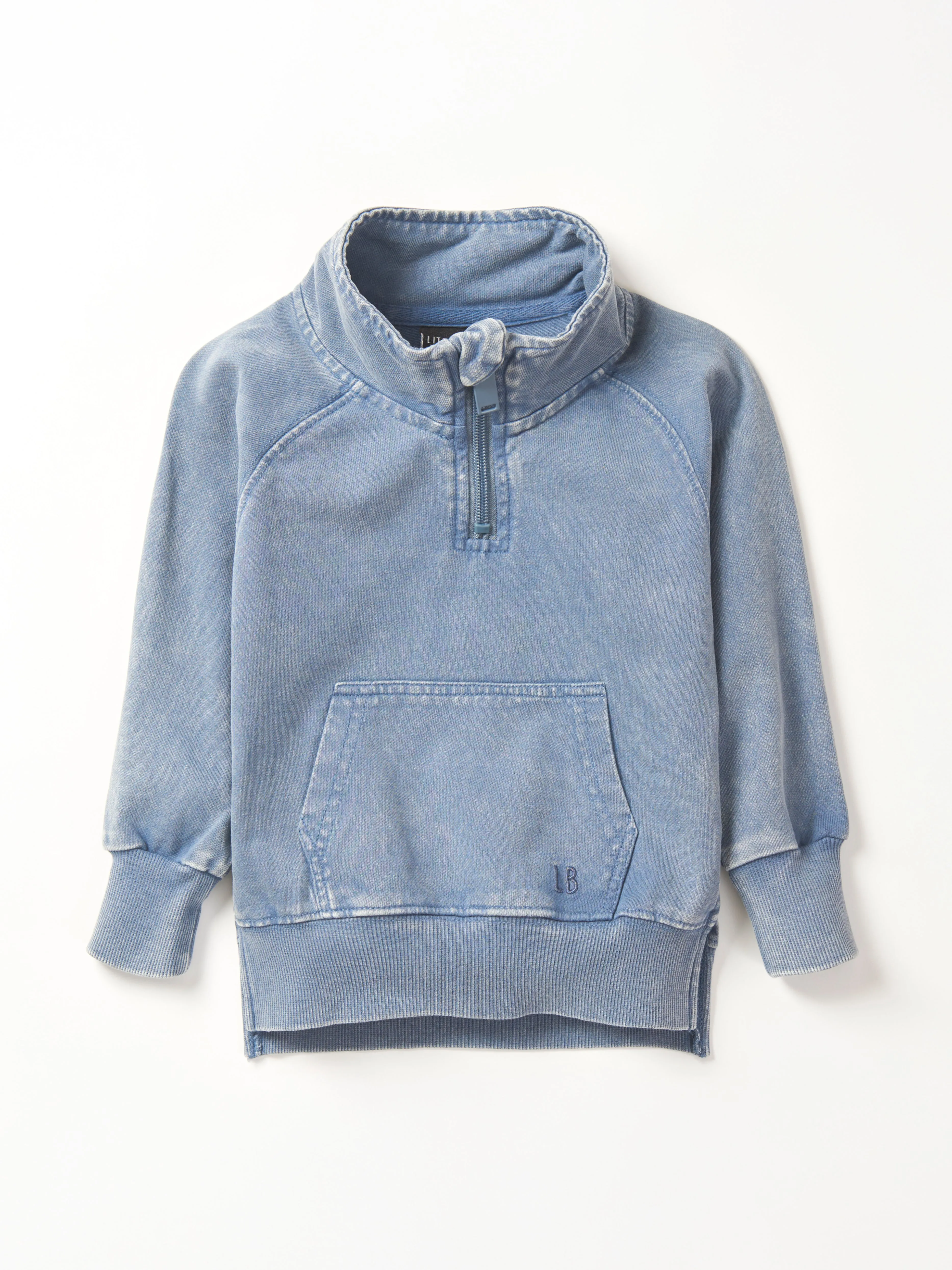 Little Bipsy Quarter Zip Hoodie