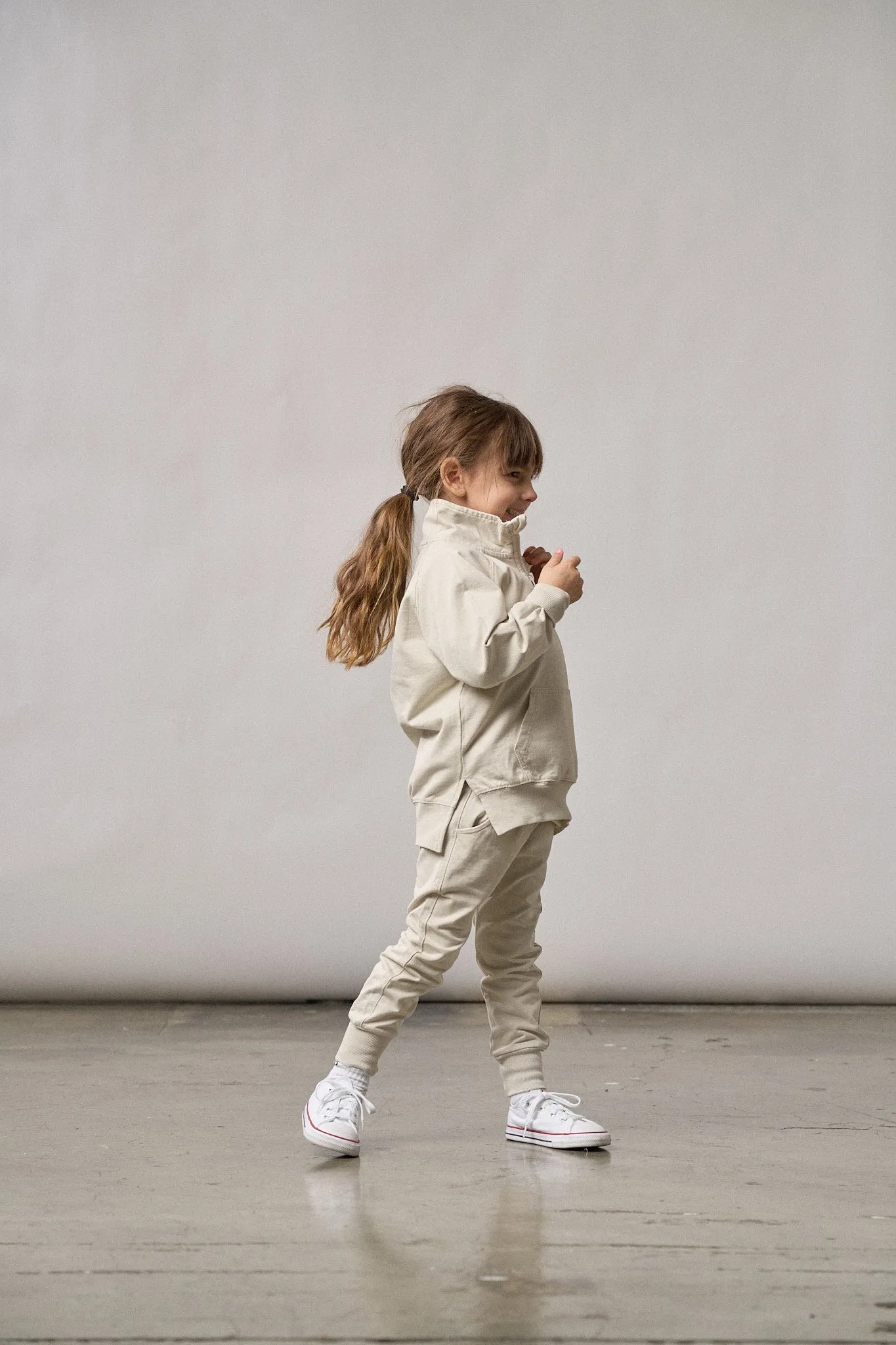 Little Bipsy Quarter Zip Hoodie