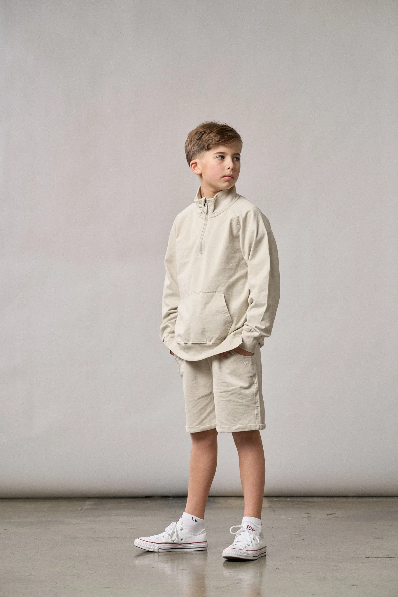 Little Bipsy Quarter Zip Hoodie